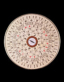 Chinese magnetic compass from about 1900