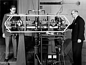 Caesium atomic clock,1956
