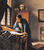 The Geographer,17th century artwork