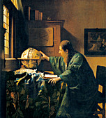 The Astronomer,17th century artwork