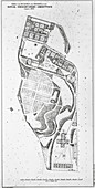Royal Observatory,Greenwich,1863 map