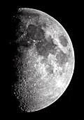 Waxing Moon,19th century photograph