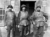 First World War body armour tests