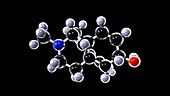 Morphine molecule