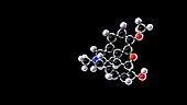 Codeine molecule