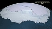 Sea ice motion around Antarctica, 2005