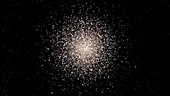 Animation of ordinary globular cluster