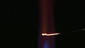 Flame test detecting barium