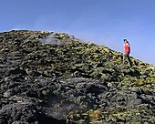 Sulphur deposits on Mt Etna