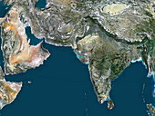 Mumbai, satellite view