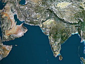 Mumbai, satellite view