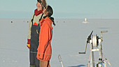 Meteorological kite, Antarctica