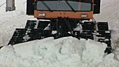 Snow plough, Antarctica