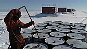 Antarctic fuel tanks