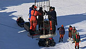 Antarctic supply delivery