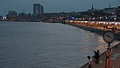 Hamburg Harbour - night dock