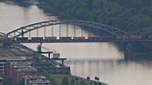 Frankfurt freight bridge