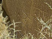 Petroglyph, Chaco Canyon