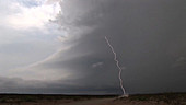 Lightning strike, New Mexico