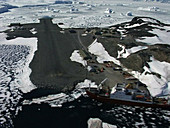 Aerial view of Rothera