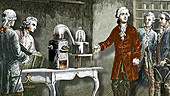 Lavoisier's experiment on air, 1776