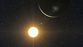 Planets around star HD 10180