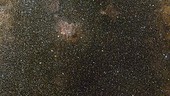 Milky Way in visible and IR