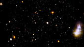Hubble Ultra Deep Field flight
