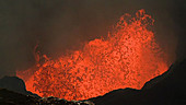 Marum volcano lava lake, Vanuatu