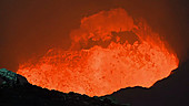 Marum volcano lava lake, Vanuatu