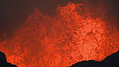 Marum volcano lava lake, Vanuatu
