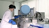 Liquid nitrogen sample storage