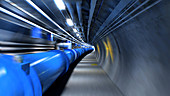 LHC tunnel, CERN