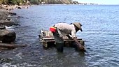 Fishing raft