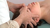 Osteopathy therapy for sinusitis