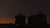 Night sky over the Paranal Observatory