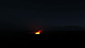 Kilaeua volcano sunset