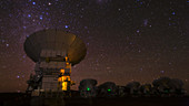 ALMA radio telescopes