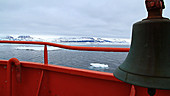 Bell on ship, Greenland