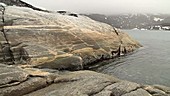Gneiss rock, Greenland