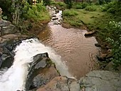 Waterfall near to Mt Kilimanjaro