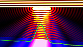 Light diffraction through single slit