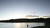 Sunset at Usk Reservoir