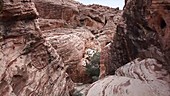 Sculpted canyon in Red Rock Canyon