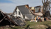 Damage from EF4 tornado