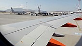 Arriving at Athens airport
