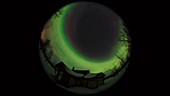 Whole-sky aurora, timelapse