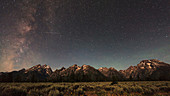 Milky Way over the Tetons