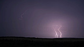 Lightning, timelapse