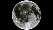 Moon rotating